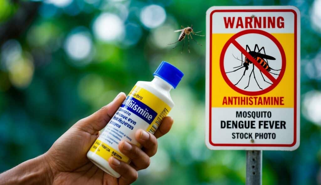 pode tomar antialérgico com dengue