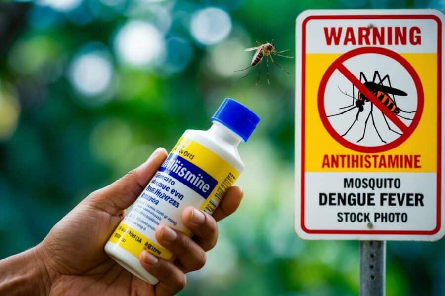 pode tomar antialérgico com dengue