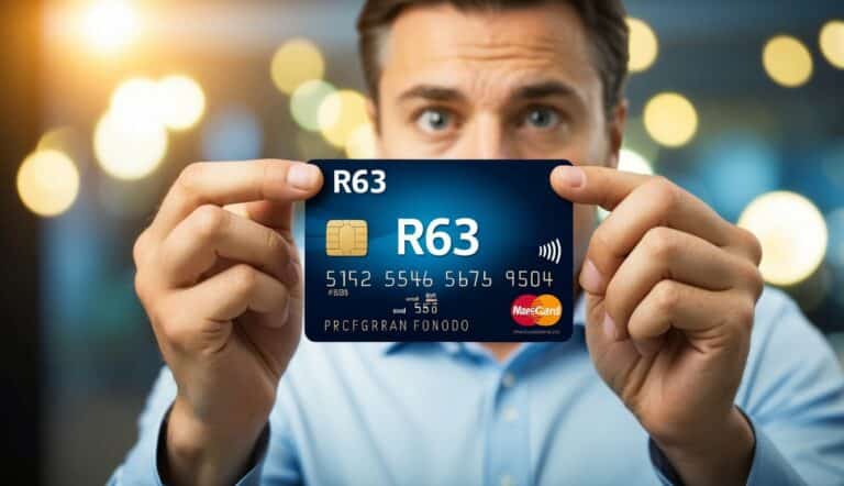 O que significa r63 no cartão de crédito?