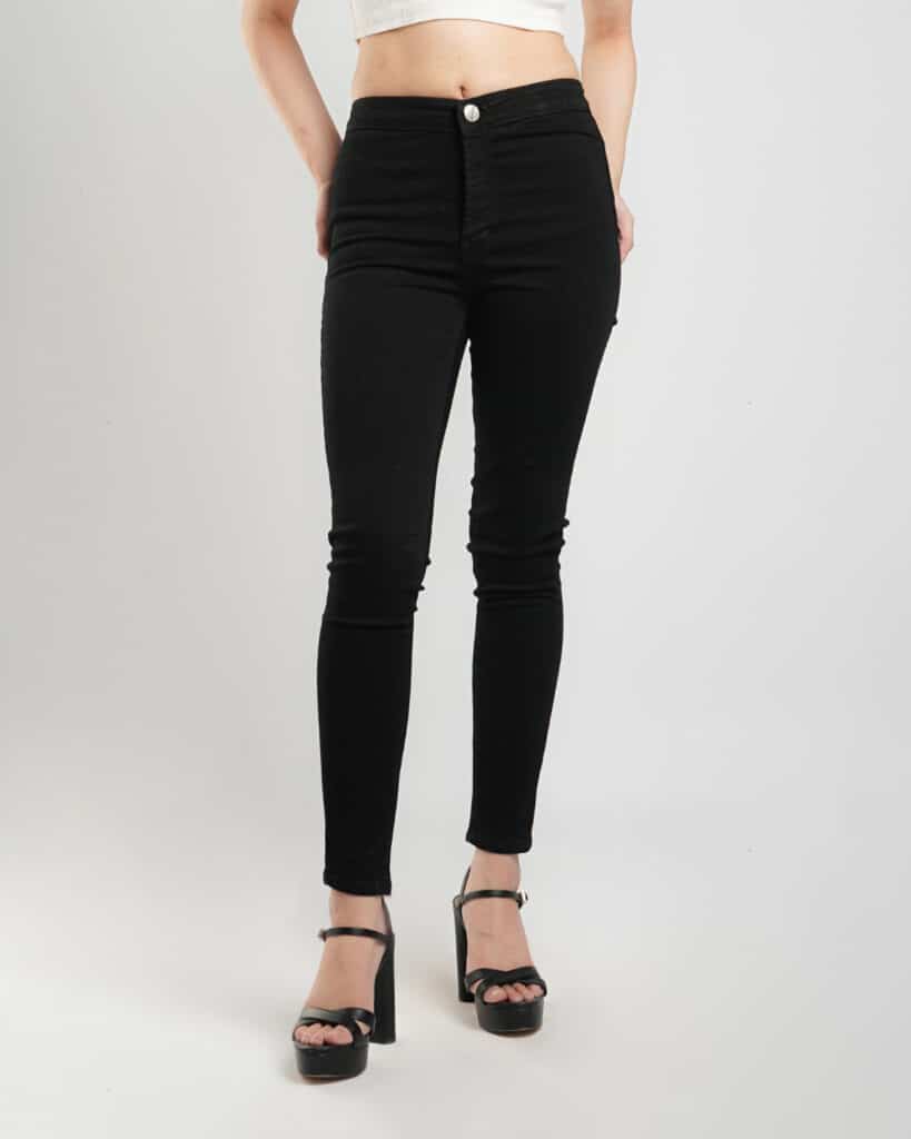 Calça Jeans Preta
