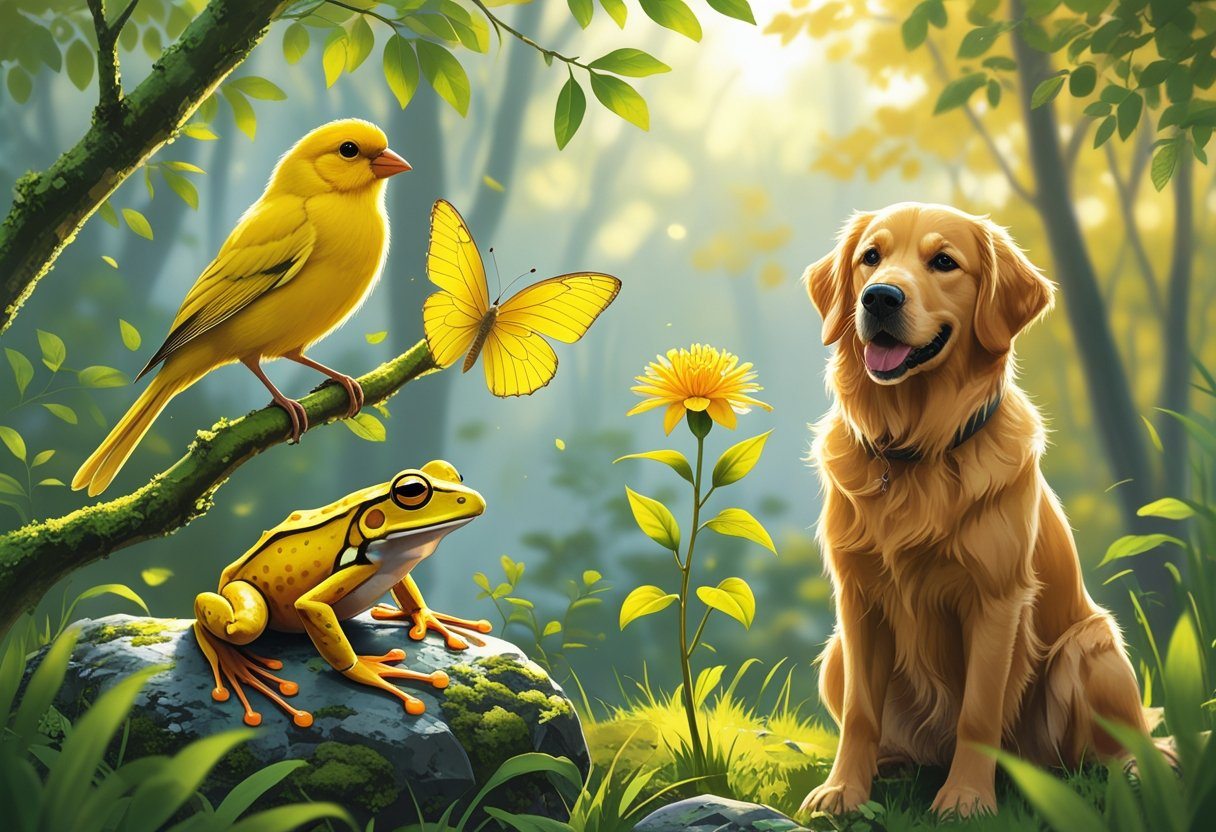 Existem animais amarelos? Descubra espécies, cores e curiosidades Existem animais amarelos? Descubra espécies, cores e curiosidades