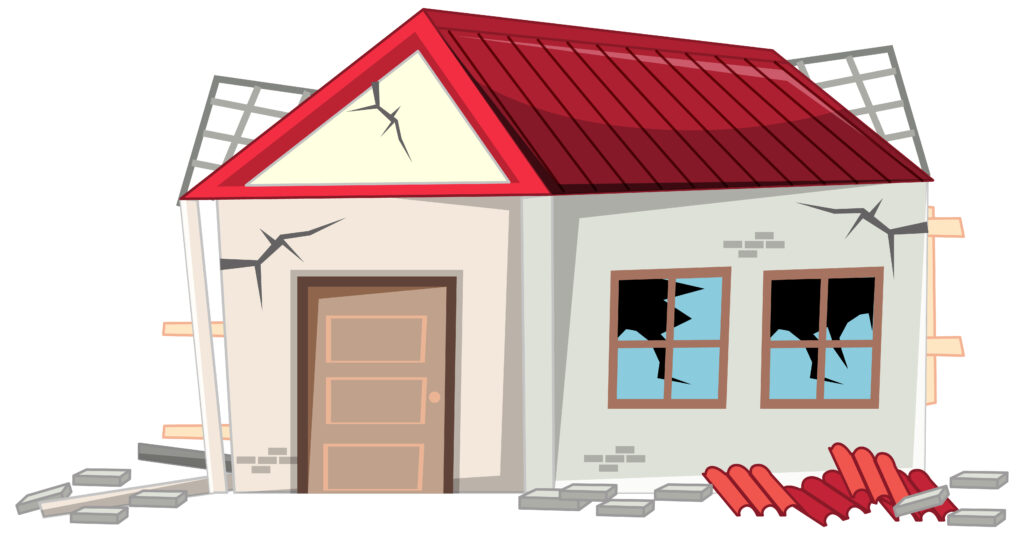 Sonhar com Casa Desabando: Interpretações, Contextos e Simbologia